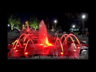 Belgrad in der Nacht