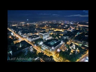 Belgrad in der Nacht