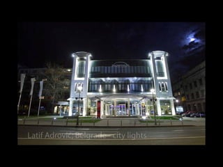 Belgrad in der Nacht