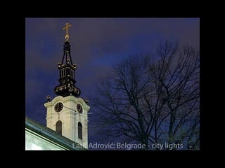 Belgrad in der Nacht