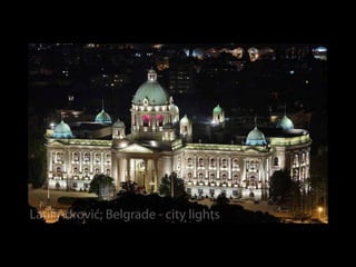 Belgrad in der Nacht