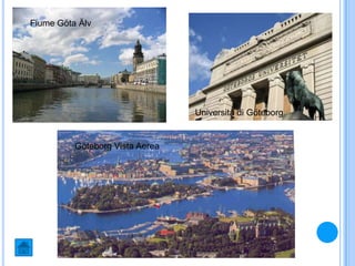Fiume Göta Älv
Università di Göteborg
Göteborg Vista Aerea
 