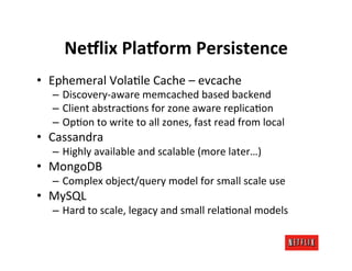 Netflix in the Cloud at SV Forum