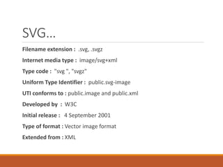 SVG - Scalable Vector Graphic | PPTX