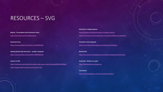 Functional Animation with SVG - OpenWest 2018