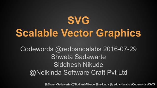 SVG - Scalable Vector Graphics | PDF