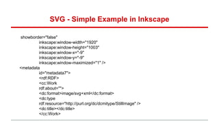SVG and the web | PPT
