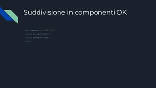 Suddivisione in componenti OK
<svg viewBox="0 0 250 250">
<svg:g my-part-left />
<svg:g my-part-right />
</svg>
 
