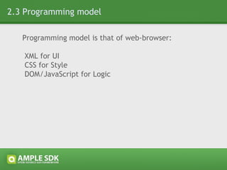2.4 Technologies breakdown - Runtime (Core) - UI Languages (Plug-ins) 