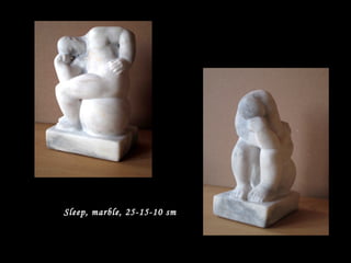 Sleep, marble, 25-15-10 sm
 