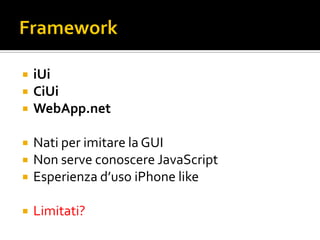 Sviluppare Per Apple iPhone