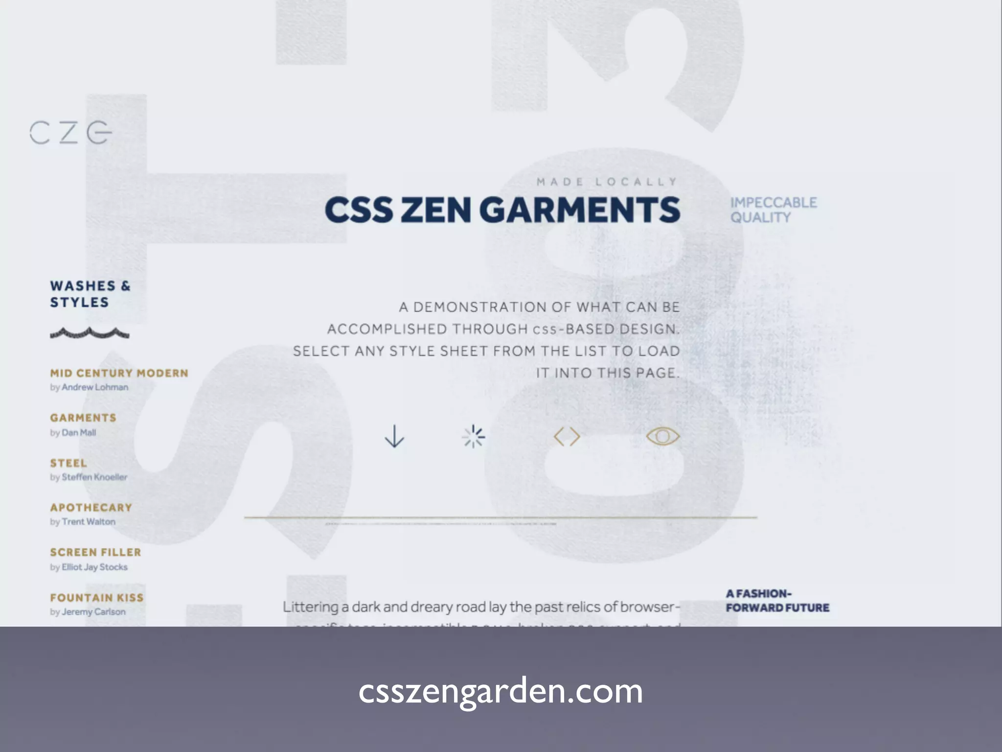 csszengarden.com 