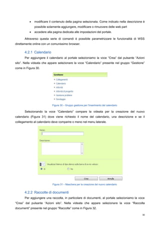 Sviluppo Di Portali Tramite La Tecnologia Sharepoint