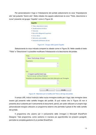 Sviluppo Di Portali Tramite La Tecnologia Sharepoint
