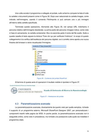 Sviluppo Di Portali Tramite La Tecnologia Sharepoint