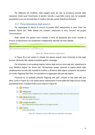 Sviluppo Di Portali Tramite La Tecnologia Sharepoint