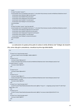 Sviluppo Di Portali Tramite La Tecnologia Sharepoint