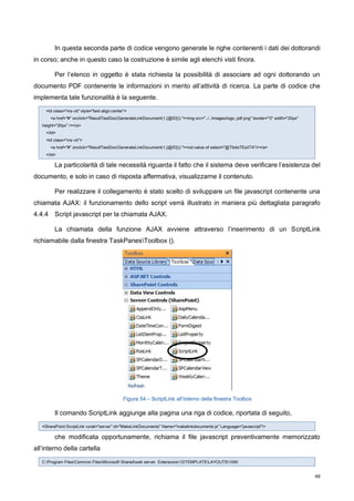 Sviluppo Di Portali Tramite La Tecnologia Sharepoint