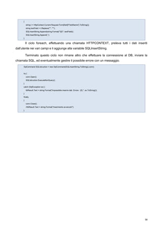 Sviluppo Di Portali Tramite La Tecnologia Sharepoint