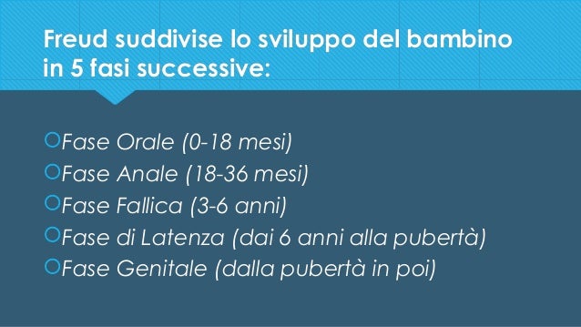 Sviluppo psicosessuale di Freud