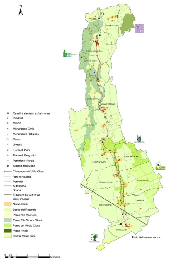 Sviluppo turistico della valle olona