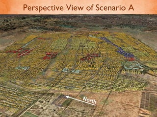 Perspective View of Scenario A North 