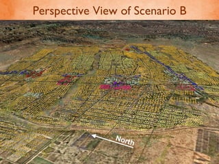 Perspective View of Scenario B North 