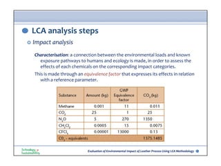 Evaluation of Environmental Impact of Leather Process Using LCA ...