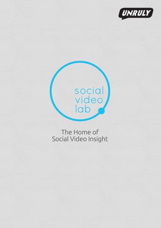 The Home of
Social Video Insight
 