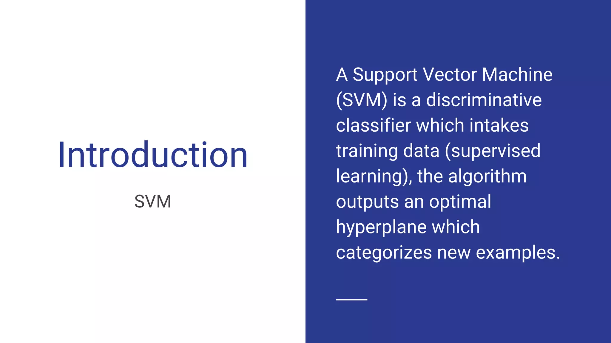 Support Vector Machines ( SVM ) | PDF