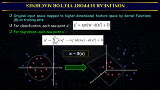 Support vector machine application and theory | PPTX