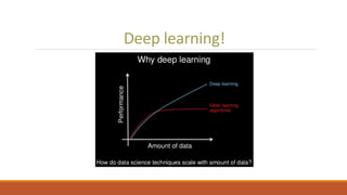 Deep learning!
 
