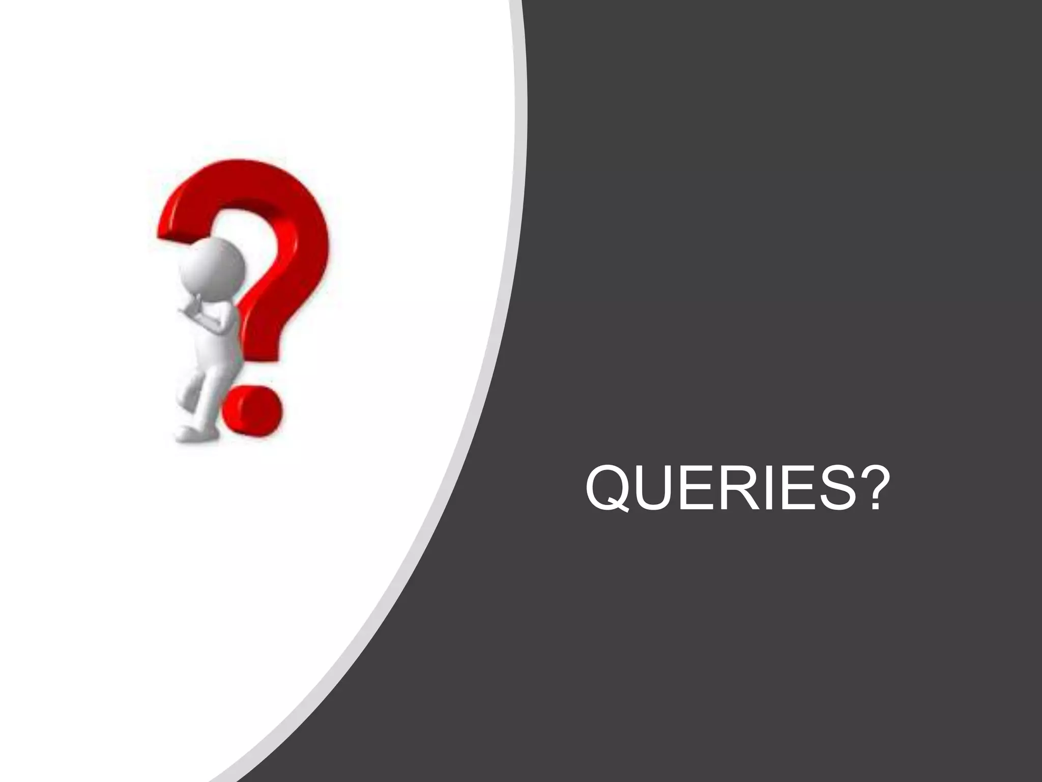 QUERIES?
 