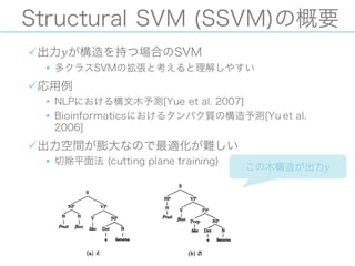 Chapter 11 Structural Svm Chapter 11 Structural Svm
