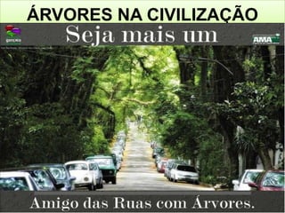 ÁRVORES NA CIVILIZAÇÃO
 