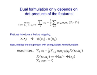 Notes relating to Machine Learning and SVM | PDF