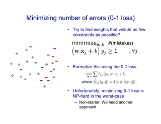Notes relating to Machine Learning and SVM | PDF