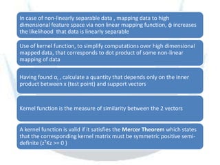 support vector machine | PPT image.