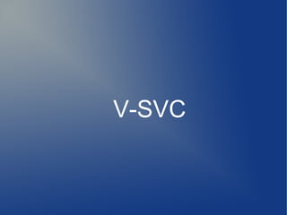 V-SVC
 