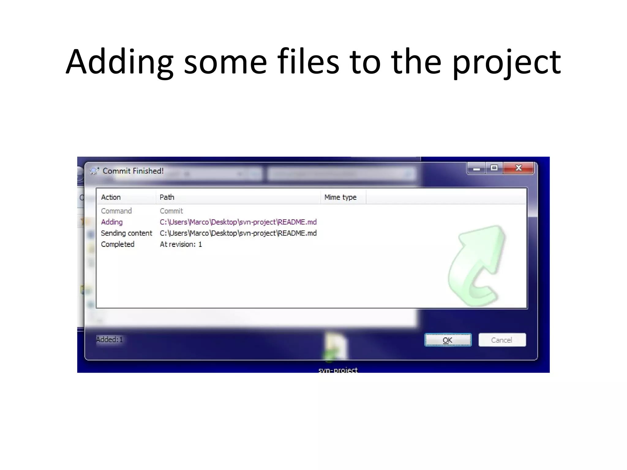 Adding some files to the project
 