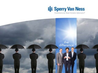 Sperry Van Ness International Corporation is the registered owner of the Sperry Van Ness® and SVN® marks, and is a separate entity from those Sperry 
Van Ness Entities which provide commercial real estate services. Each Sperry Van Ness office is independently owned and operated. Although we 
believe the information contained here is accurate, it has not been confirmed and should be independently verified. 
 