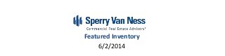 Featured Inventory
6/2/2014
 