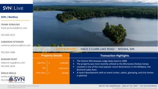 Sale Price $
Size
Price /Acre $
Transaction Highlights
Property Details
50% OF THE COMMISSION | 100% OF THE TIME* | THE SV...