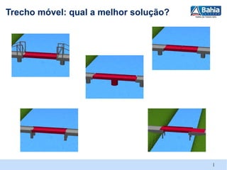 Trecho móvel: qual a melhor solução?




                                       |
 