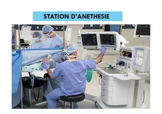 STATION D’ANETHESIE
 