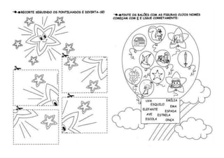 ATIVIDADES COM VOGAIS