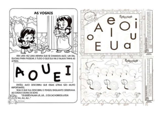 ATIVIDADES COM VOGAIS