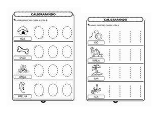 ATIVIDADES COM VOGAIS
