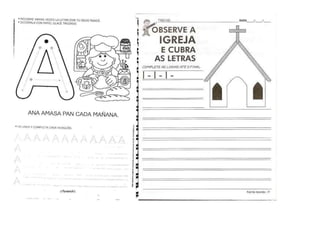 ATIVIDADES COM VOGAIS