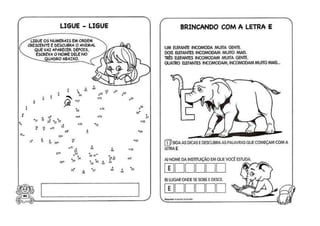 ATIVIDADES COM VOGAIS